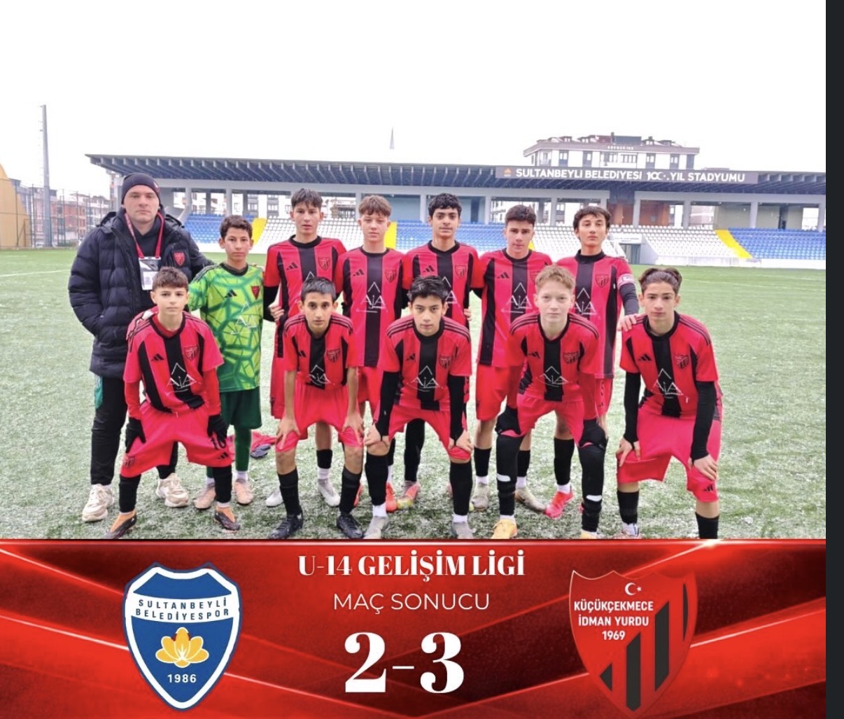 U14 takımımız, Sultanbeyli Belediye karşısında 3-2 kazandı.